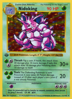 Nidoking 11/102 — Base