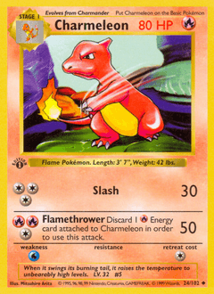 Charmeleon 24/102 — Base