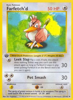 Farfetch'd 27/102 — Base