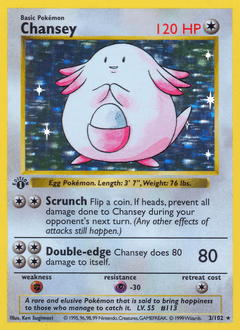 Chansey 3/102 — Base
