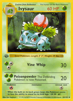 Ivysaur 30/102 — Base
