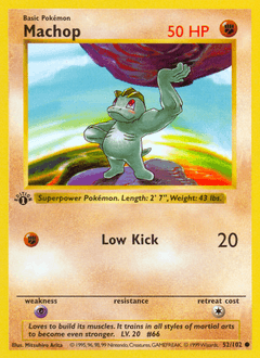 Machop 52/102 — Base