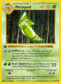 Metapod 54/102 — Base