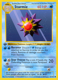 Starmie 64/102 — Base