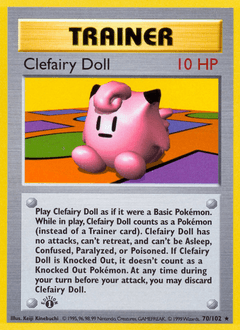 Clefairy Doll 70/102 — Base