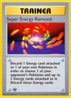 Super Energy Removal 79/102 — Base