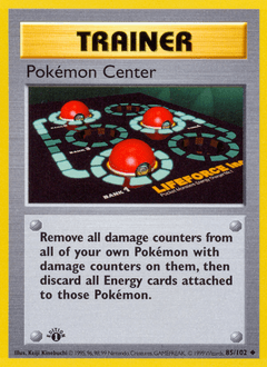 Pokémon Center 85/102 — Base
