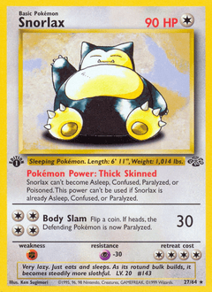 Snorlax 27/64 — Jungle