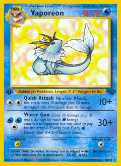 Vaporeon 28/64 — Jungle