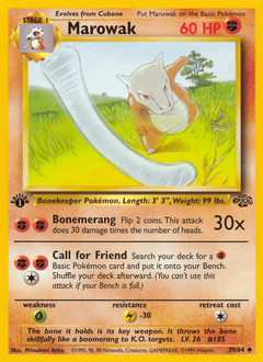 Marowak 39/64 — Jungle