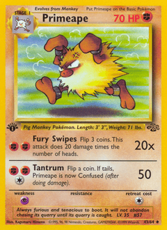 Primeape 43/64 — Jungle