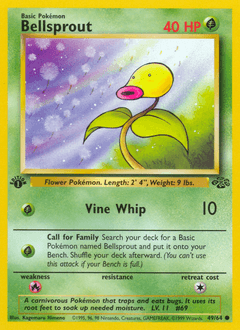 Bellsprout 49/64 — Jungle
