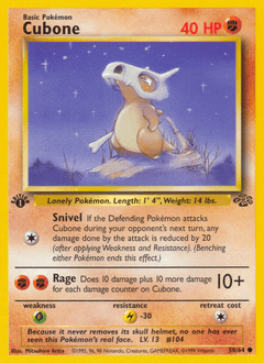 Cubone 50/64 — Jungle