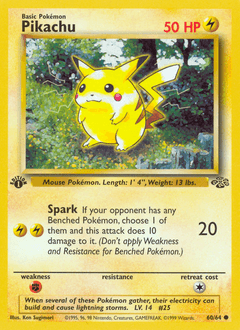 Pikachu 60/64 — Jungle