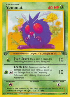 Venonat 63/64 — Jungle