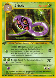 Arbok 31/62 — Fossil