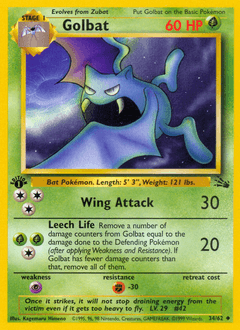 Golbat 34/62 — Fossil