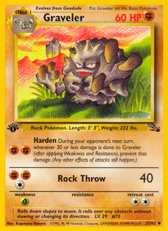 Graveler 37/62 — Fossil