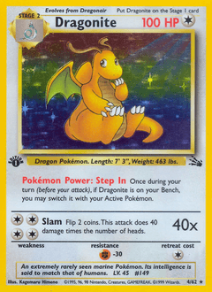 Dragonite 4/62 — Fossil