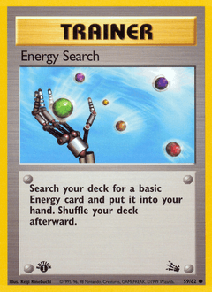 Energy Search 59/62 — Fossil