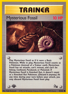Mysterious Fossil 62/62 — Fossil
