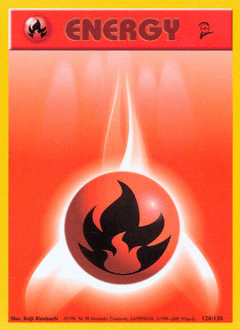 Fire Energy 126/130 — Base Set 2