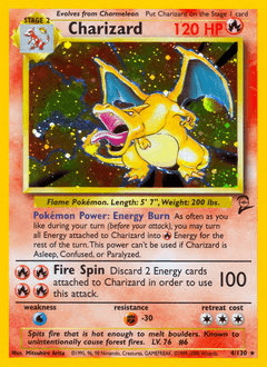 Charizard 4/130 — Base Set 2