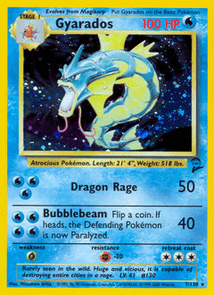 Gyarados 7/130 — Base Set 2