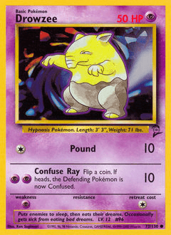 Drowzee 73/130 — Base Set 2