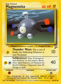 Magnemite 79/130 — Base Set 2