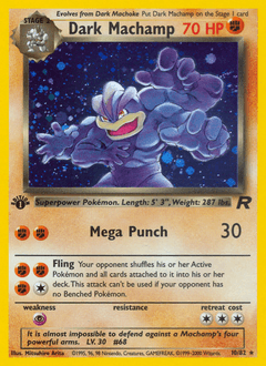 Dark Machamp 10/82 — Team Rocket