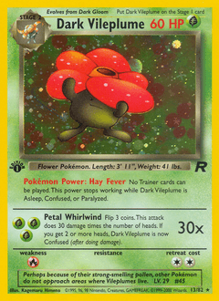 Dark Vileplume 13/82 — Team Rocket