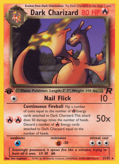 Dark Charizard 21/82 — Team Rocket