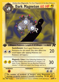 Dark Magneton 28/82 — Team Rocket