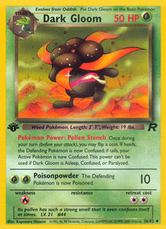 Dark Gloom 36/82 — Team Rocket