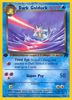 Dark Golduck 37/82 — Team Rocket