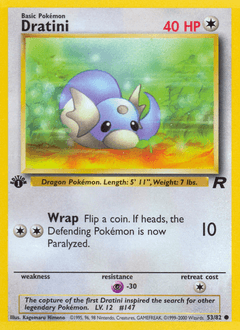 Dratini 53/82 — Team Rocket