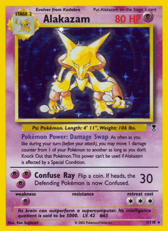 Alakazam 1/110 — Legendary Collection