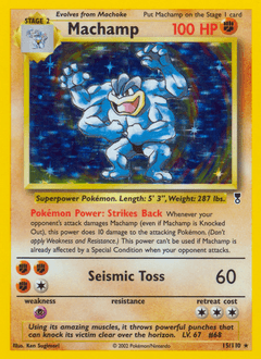 Machamp 15/110 — Legendary Collection