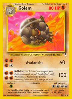 Golem 24/110 — Legendary Collection