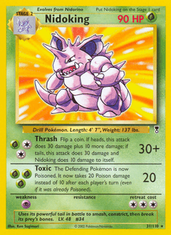 Nidoking 31/110 — Legendary Collection