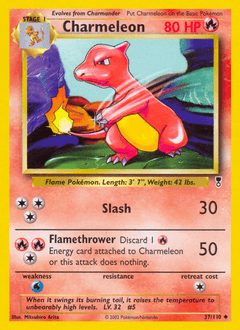 Charmeleon 37/110 — Legendary Collection