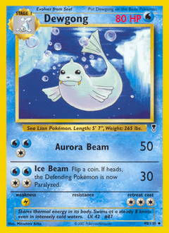Dewgong 40/110 — Legendary Collection