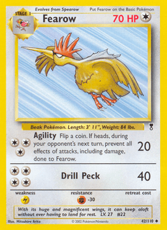 Fearow 42/110 — Legendary Collection