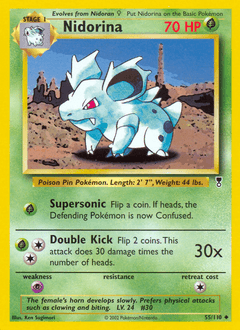 Nidorina 55/110 — Legendary Collection