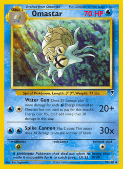 Omastar 58/110 — Legendary Collection