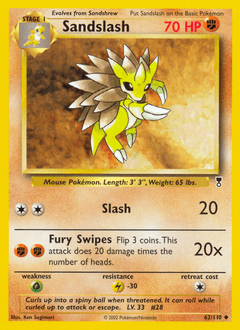 Sandslash 62/110 — Legendary Collection