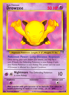 Drowzee 73/110 — Legendary Collection