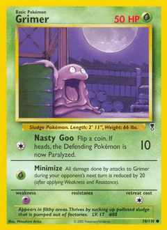 Grimer 78/110 — Legendary Collection