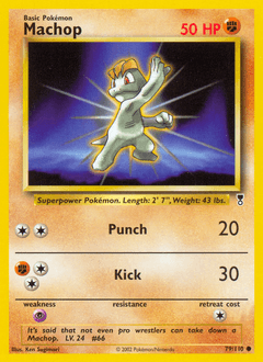 Machop 79/110 — Legendary Collection